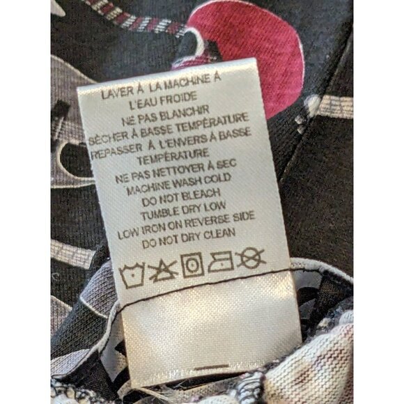 Mens L Sleep Lounge Pant All Over Guitar Print Cotton Stretch Waist Drawstring - Picture 6 of 6